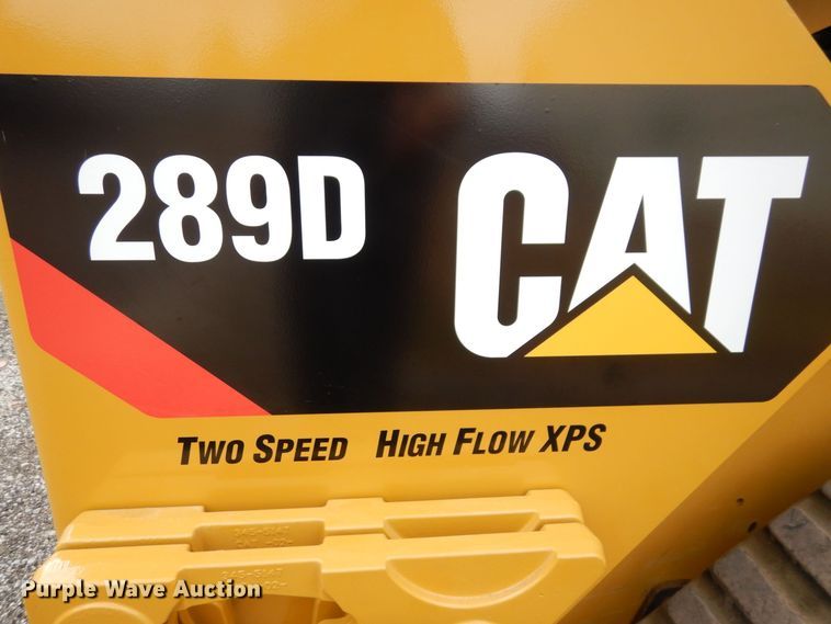 image for item DS1538 2018 Caterpillar 289D  tracked skid steer loader