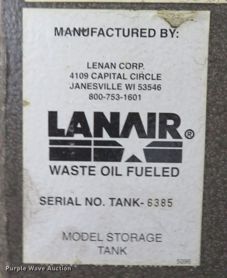 image for item FB9836 Lanair MX150  waste oil heater