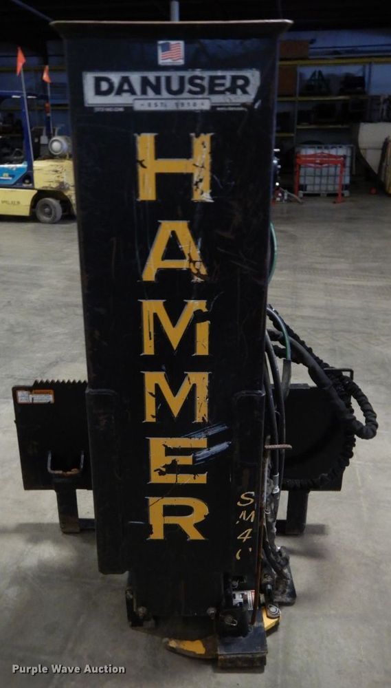 image for item HG9261 Danuser Hammer SM-40  skid steer post driver