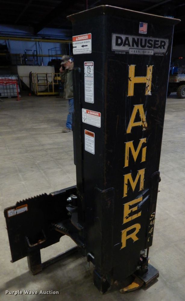 image for item HG9261 Danuser Hammer SM-40  skid steer post driver