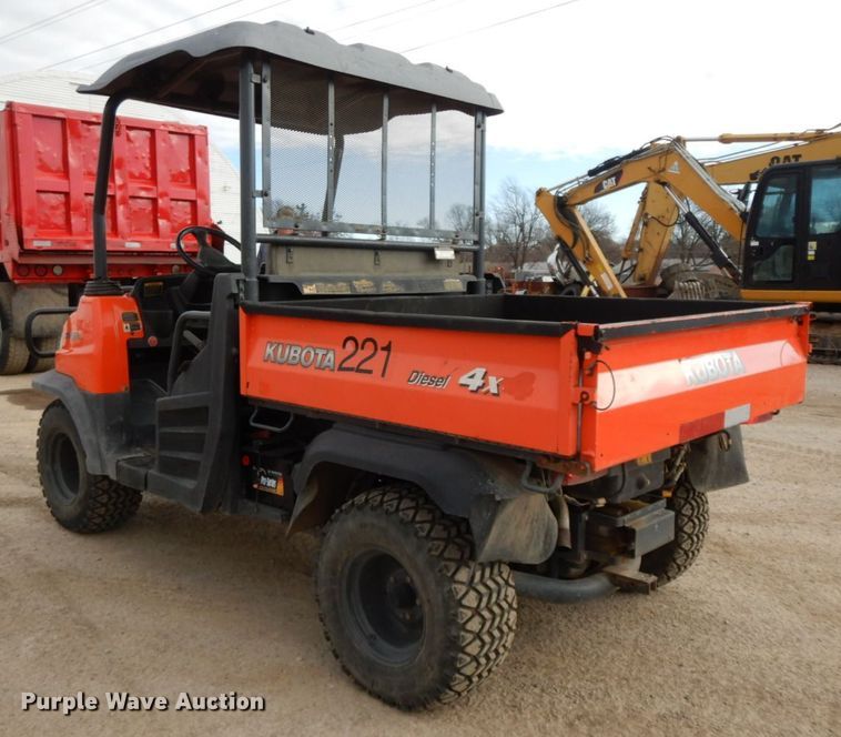 image for item HG9343 2007 Kubota RTV900  utility vehicle
