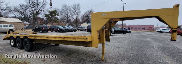 image for item HG9357 Shop built  equipment trailer