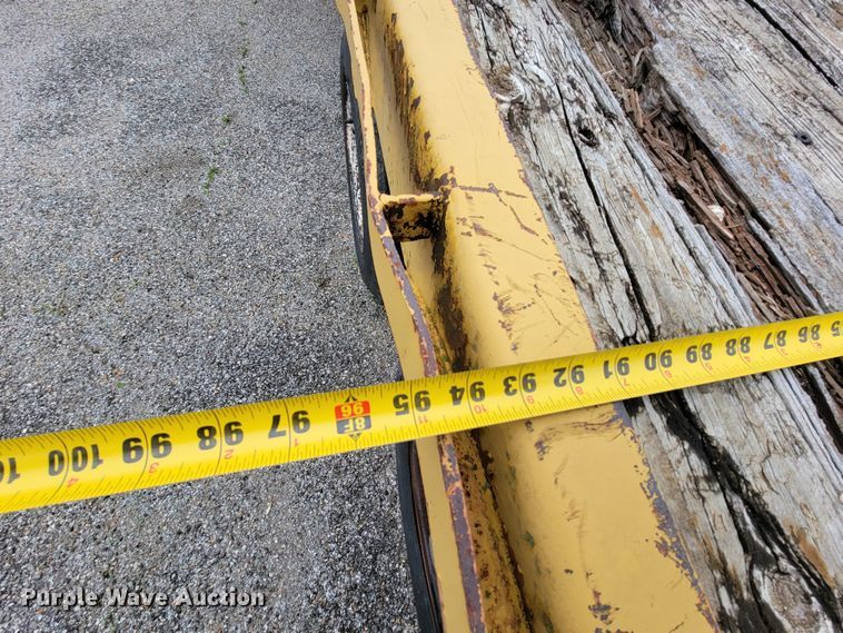 image for item HG9357 Shop built  equipment trailer