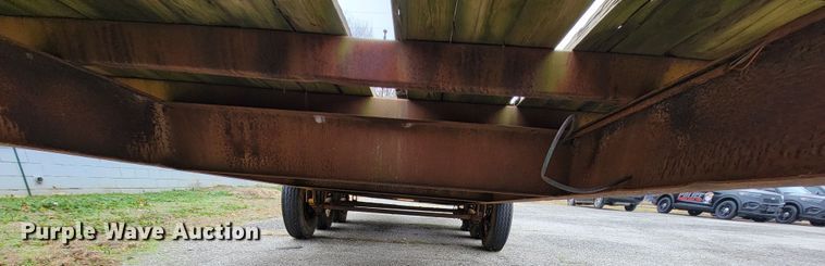 image for item HG9357 Shop built  equipment trailer