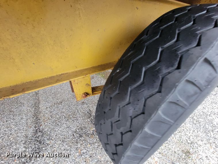 image for item HG9357 Shop built  equipment trailer