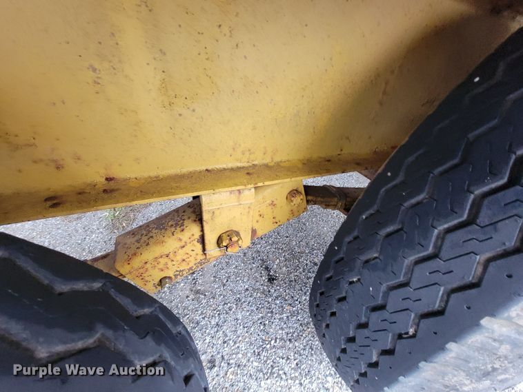 image for item HG9357 Shop built  equipment trailer