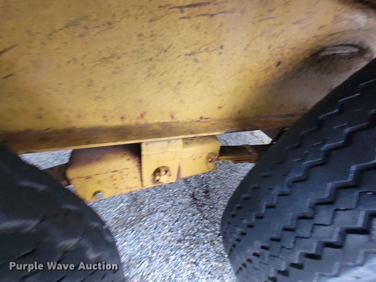 image for item HG9357 Shop built  equipment trailer