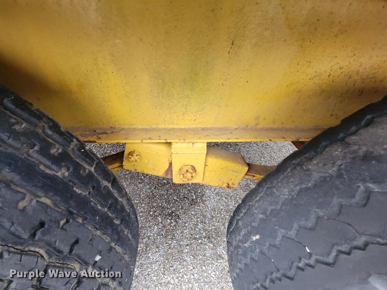 image for item HG9357 Shop built  equipment trailer