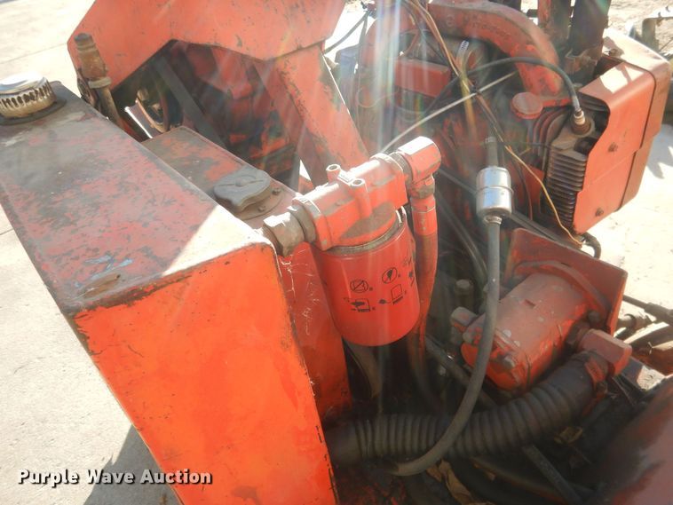 image for item HQ9554 Utility bed trailer with Ditch Witch vibratory plow