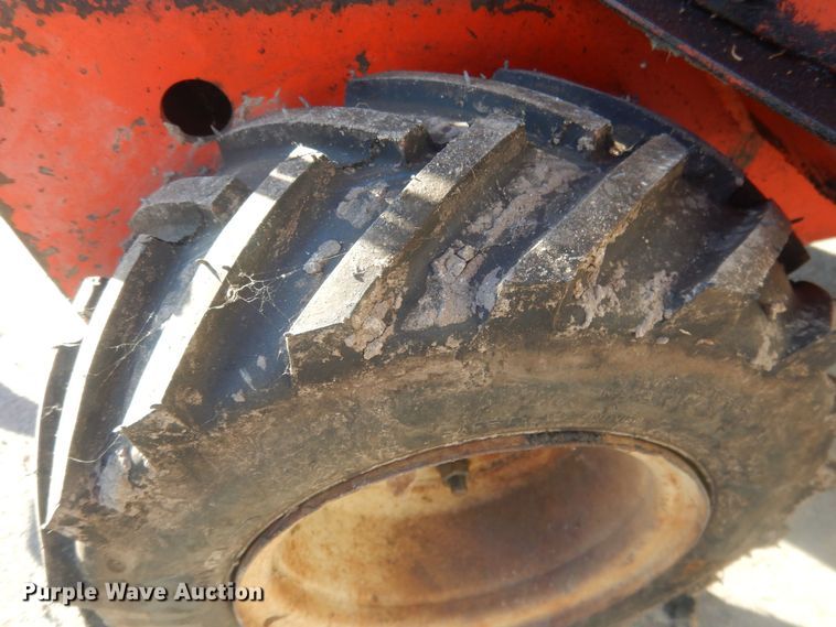 image for item HQ9554 Utility bed trailer with Ditch Witch vibratory plow