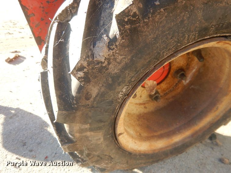 image for item HQ9554 Utility bed trailer with Ditch Witch vibratory plow