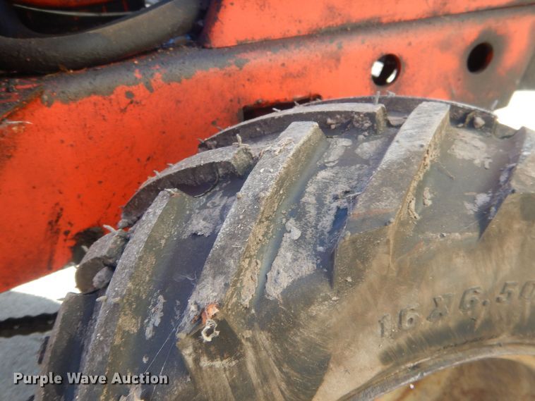 image for item HQ9554 Utility bed trailer with Ditch Witch vibratory plow