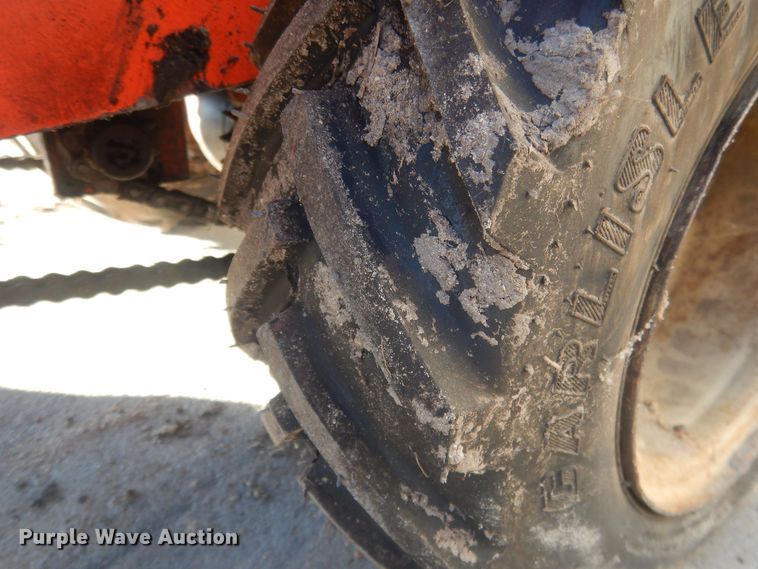 image for item HQ9554 Utility bed trailer with Ditch Witch vibratory plow