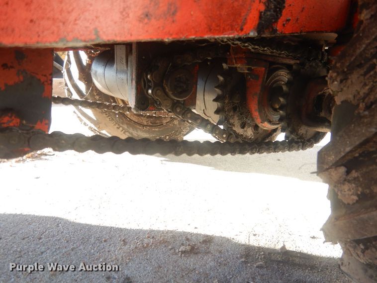 image for item HQ9554 Utility bed trailer with Ditch Witch vibratory plow