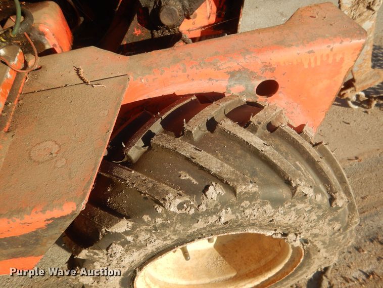 image for item HQ9554 Utility bed trailer with Ditch Witch vibratory plow