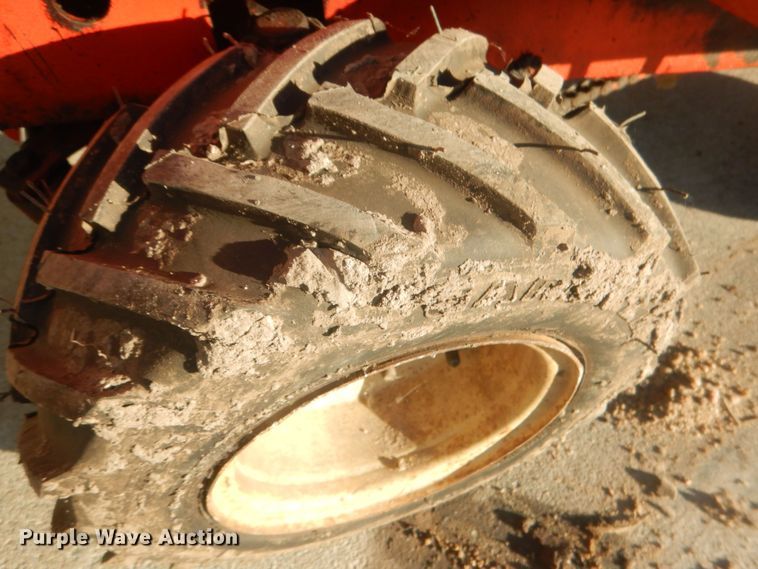 image for item HQ9554 Utility bed trailer with Ditch Witch vibratory plow