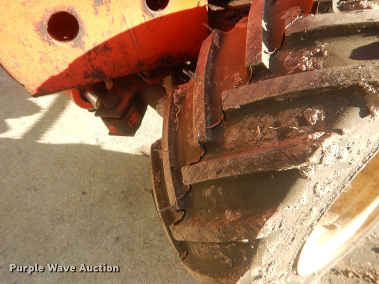 image for item HQ9554 Utility bed trailer with Ditch Witch vibratory plow