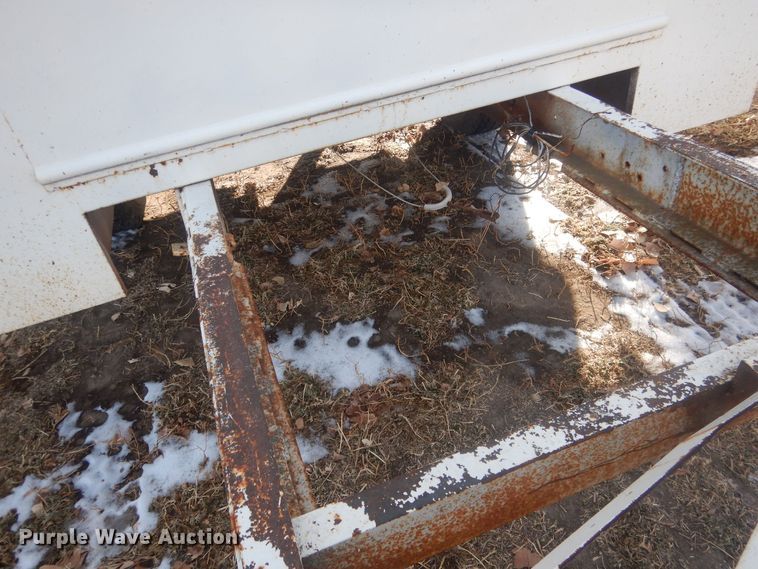 image for item HQ9554 Utility bed trailer with Ditch Witch vibratory plow