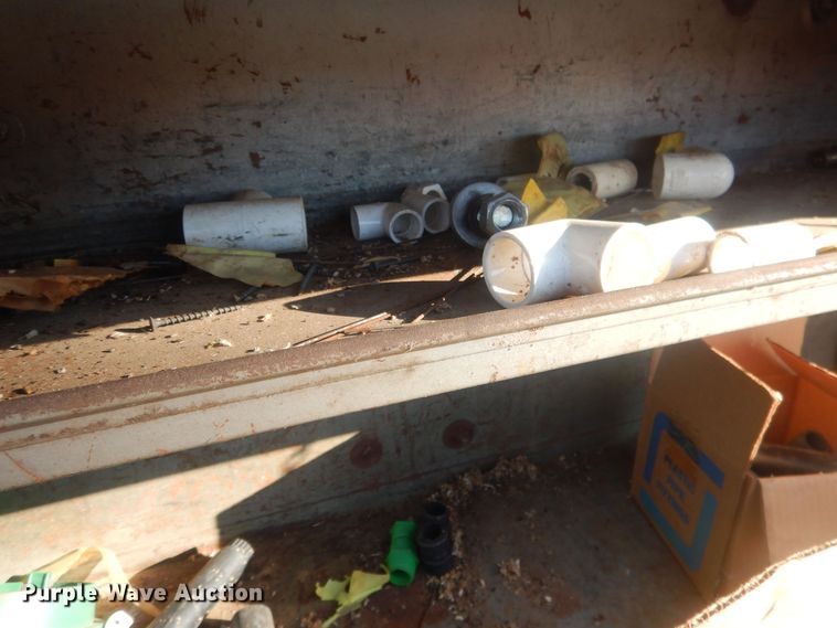 image for item HQ9554 Utility bed trailer with Ditch Witch vibratory plow