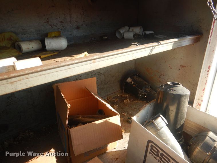 image for item HQ9554 Utility bed trailer with Ditch Witch vibratory plow