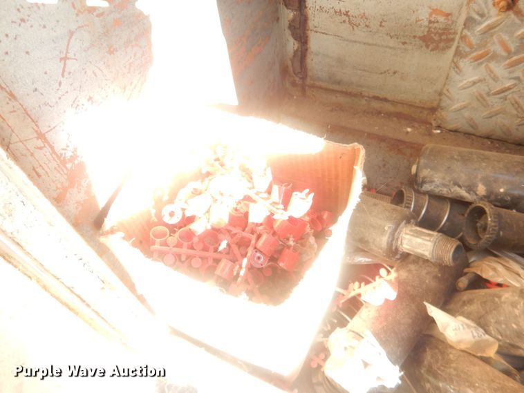 image for item HQ9554 Utility bed trailer with Ditch Witch vibratory plow