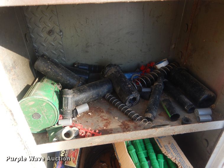 image for item HQ9554 Utility bed trailer with Ditch Witch vibratory plow