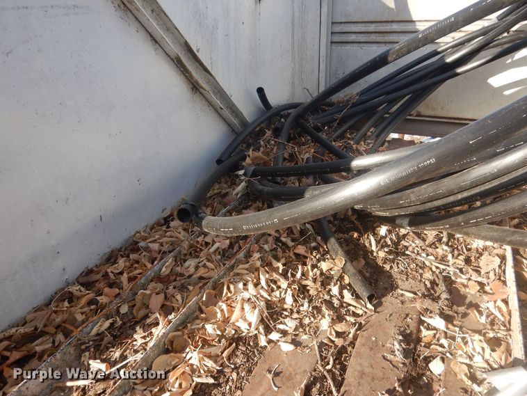 image for item HQ9554 Utility bed trailer with Ditch Witch vibratory plow