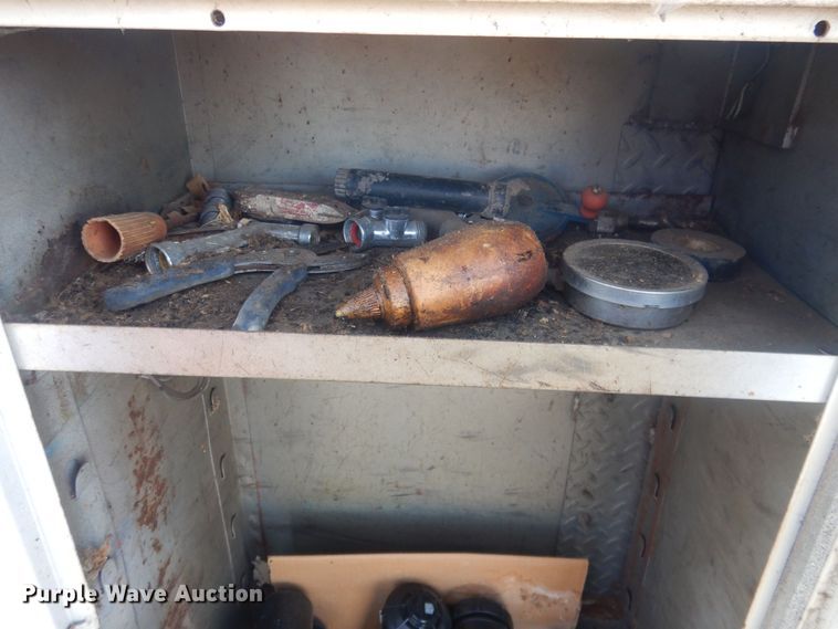 image for item HQ9554 Utility bed trailer with Ditch Witch vibratory plow