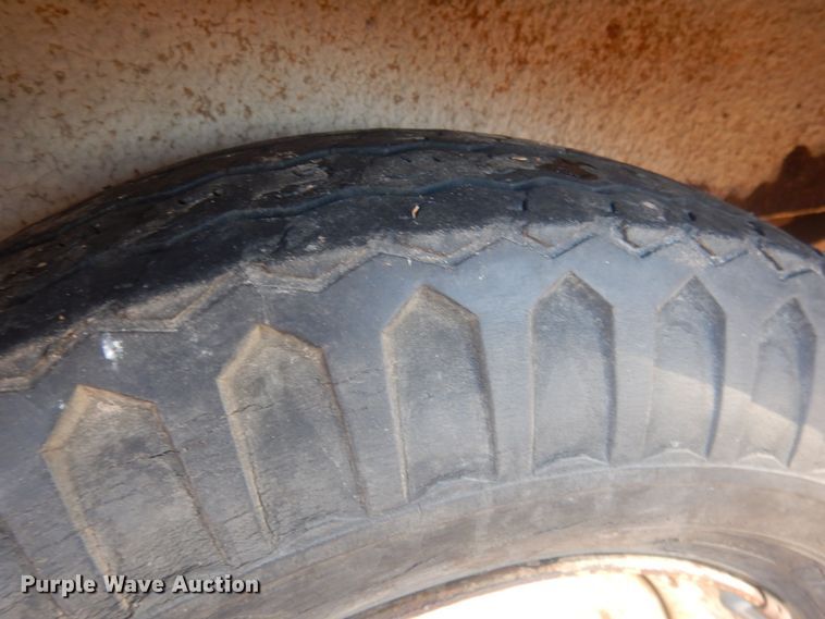 image for item HQ9554 Utility bed trailer with Ditch Witch vibratory plow