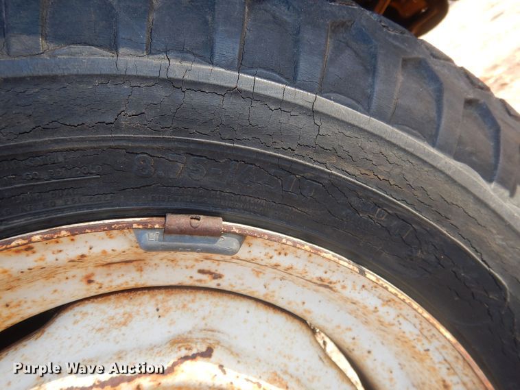 image for item HQ9554 Utility bed trailer with Ditch Witch vibratory plow