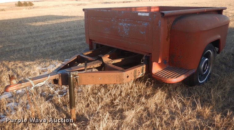 image for item HQ9560 Pickup truck bed trailer