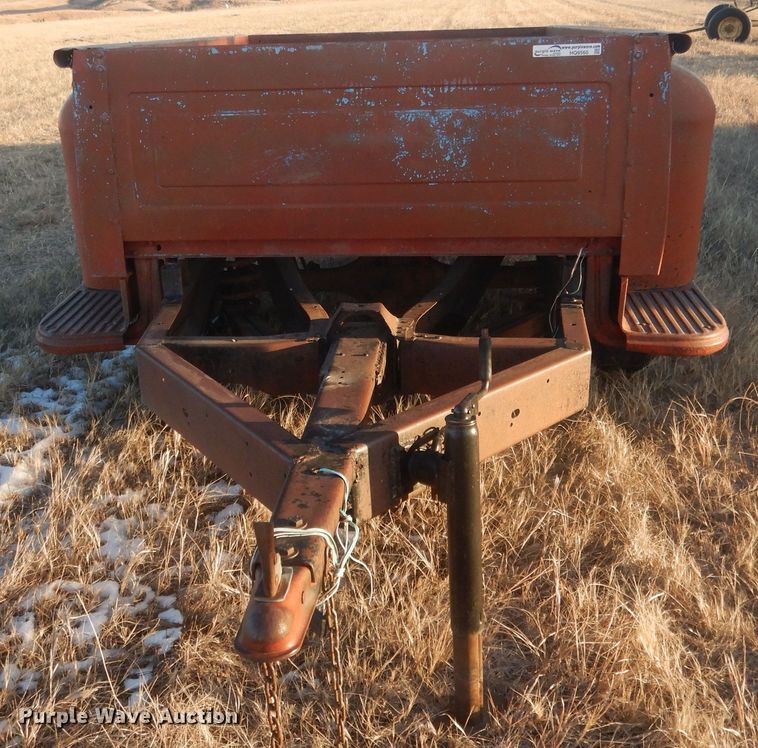 image for item HQ9560 Pickup truck bed trailer