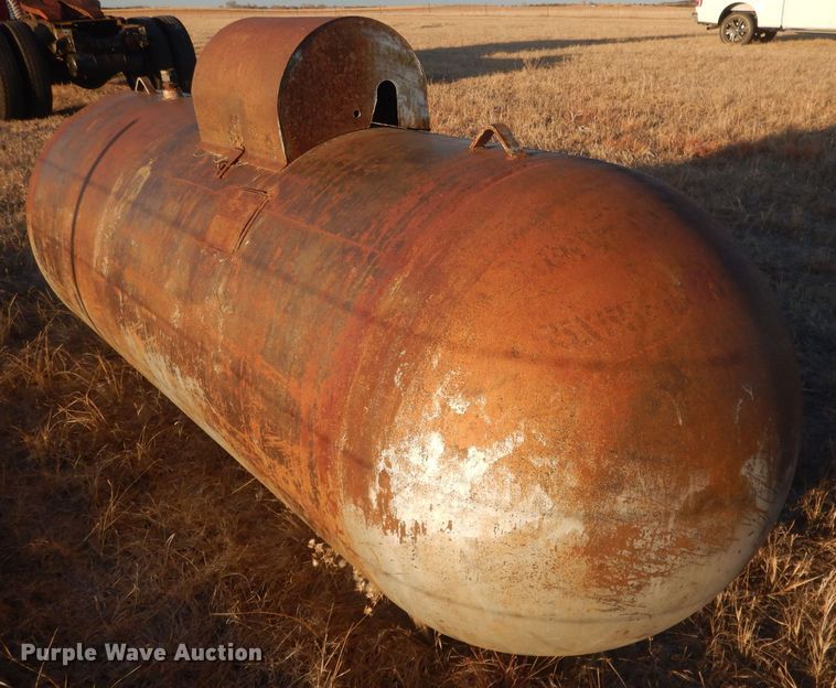 image for item HQ9561 1950 McNamar Boiler & Tank Co  propane tank