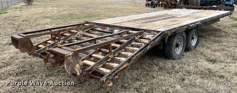 image for item ID9275 Shop built  equipment trailer