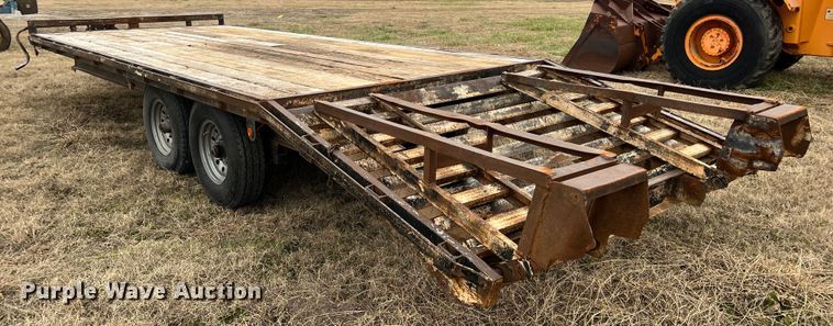 image for item ID9275 Shop built  equipment trailer
