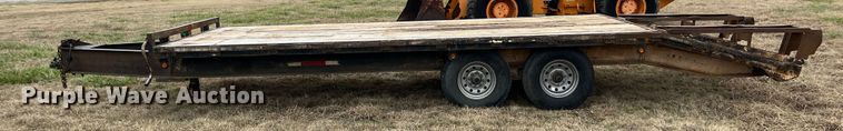 image for item ID9275 Shop built  equipment trailer