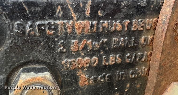 image for item ID9275 Shop built  equipment trailer