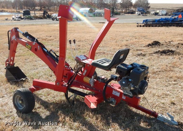 image for item IE9961 2021 Nortrac Mini Trencher  towable mini backhoe