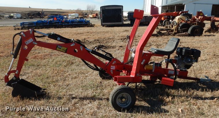 image for item IE9961 2021 Nortrac Mini Trencher  towable mini backhoe