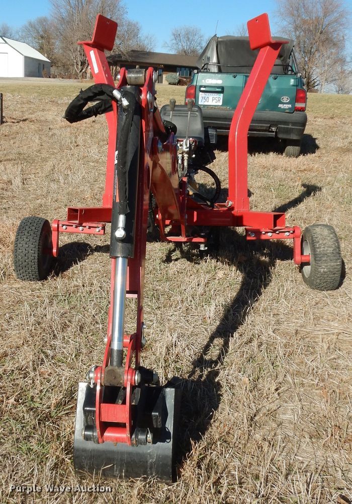 image for item IE9961 2021 Nortrac Mini Trencher  towable mini backhoe