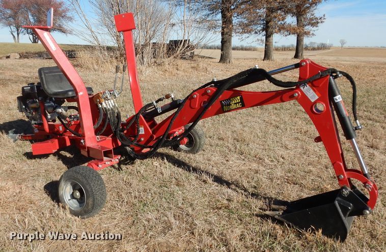 image for item IE9961 2021 Nortrac Mini Trencher  towable mini backhoe