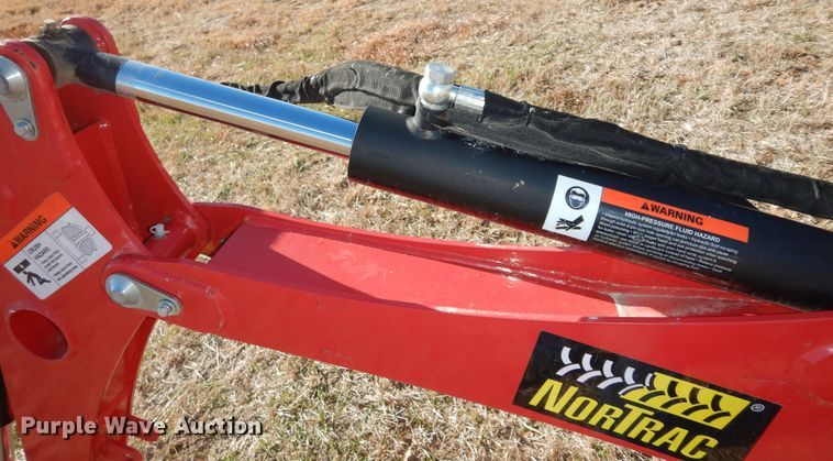 image for item IE9961 2021 Nortrac Mini Trencher  towable mini backhoe