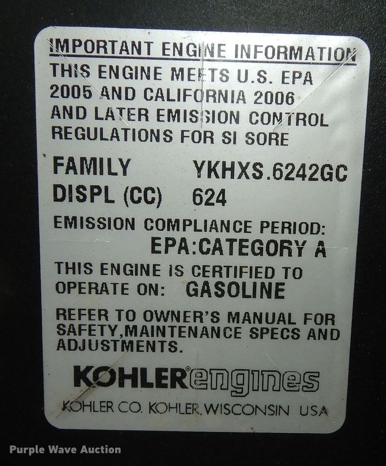 image for item IE9996 John Deere ZTrak F680  ZTR lawn mower