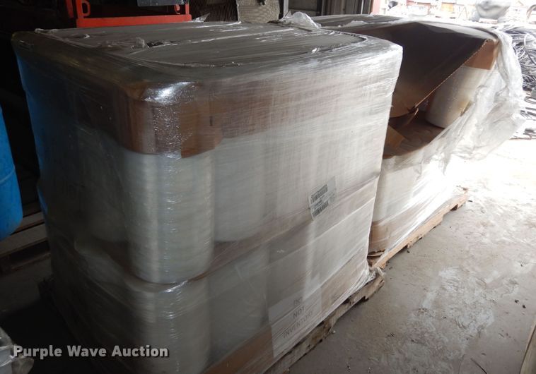(2) pallets of shrink wrap in Topeka, KS Item IE9999 sold Purple Wave