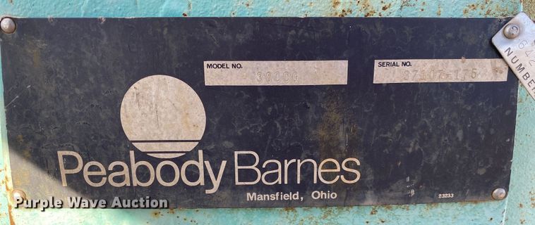 image for item IG9879 Peabody Barnes 30CCG  pump