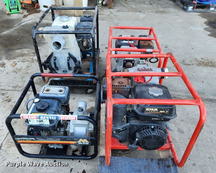 image for item JB9676 (4) trash pumps