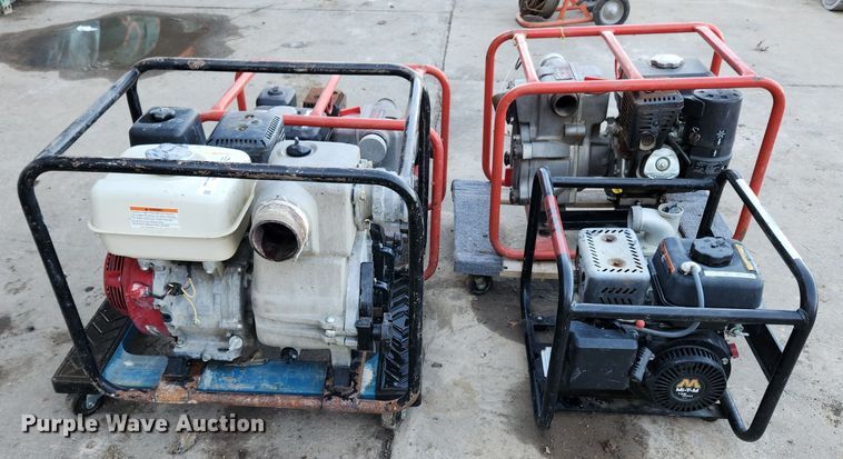 image for item JB9676 (4) trash pumps