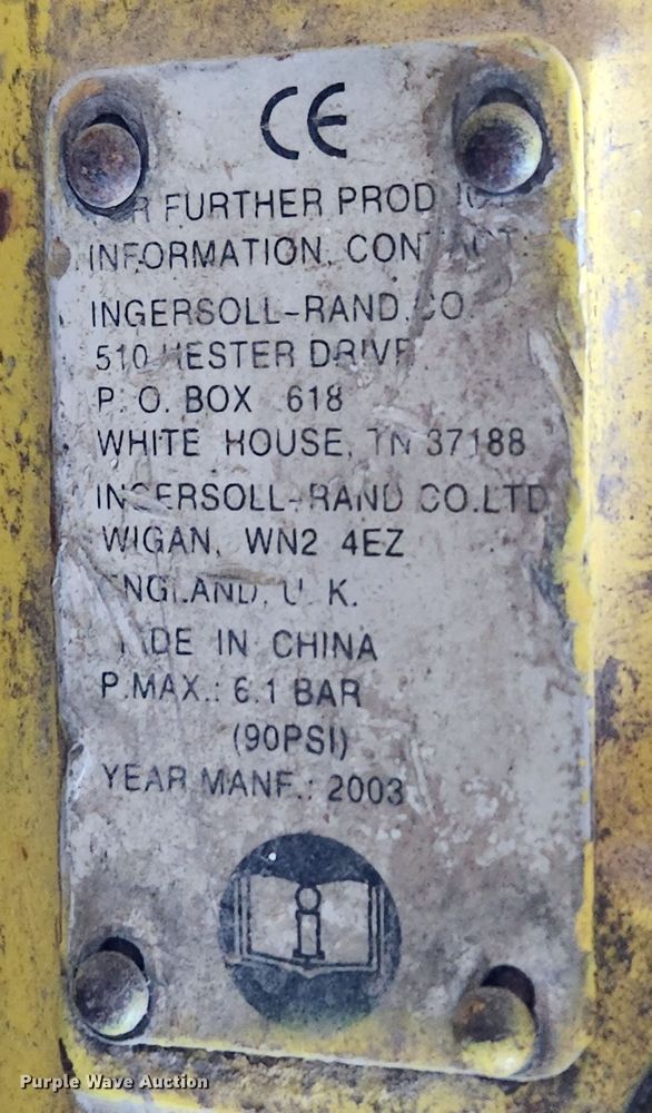 image for item JB9678 (2) Ingersoll Rand jack hammers