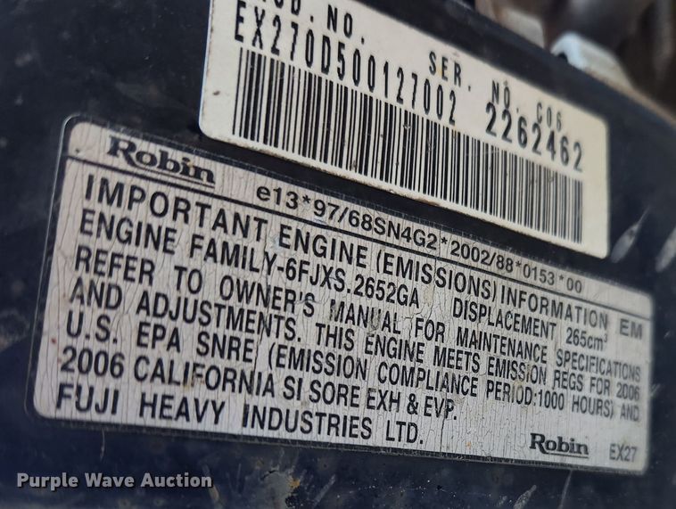 image for item JB9679 Easy Auger 2  post hole auger