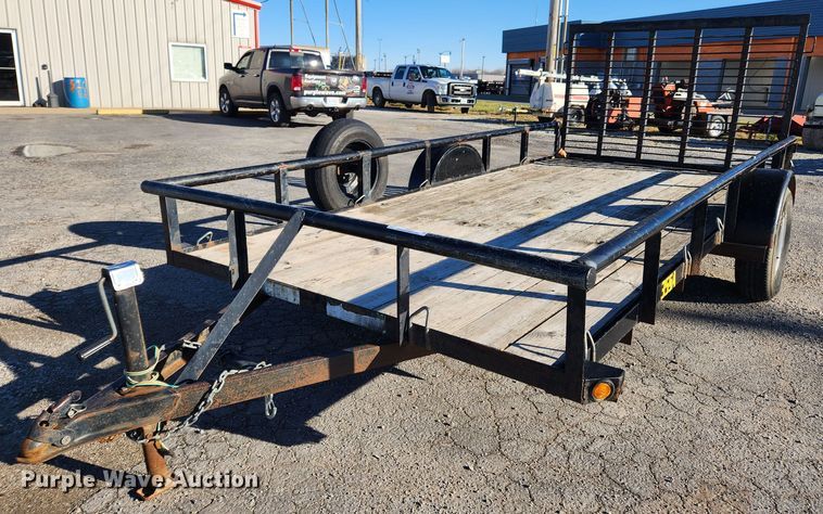 image for item JB9692 2015 Big Tex 35SA  utility trailer